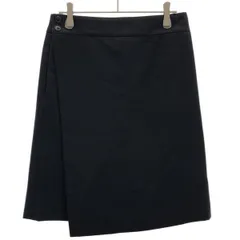HYKE ハイク 13AW ウールラップスカート 132-14003 ネイビー 1のサムネイル