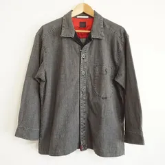 #anc パパス Papas ジャケット M グレー系 デニム シャツジャケット メンズ [888318]のサムネイル