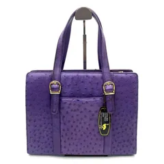 Genuine Ostrich オーストリッチハンドバッグ オレンジオーストリッチ ハンドバッグ｜レディース本革ラグジュアリー