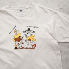 anvil アンビル エル・バンディッド 山賊 キャラクター イラスト Tシャツ プリント XLサイズ ホワイト 白 古着 【UR-0526】