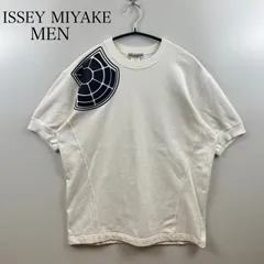 ISSEY MIYAKE MEN 90s 1997 archive RUBBER shooting logo sweat Tee L ME73JK027 イッセイミヤケ シューティング ラバーロゴ 半袖スウェット アーカイブ レア 希少のサムネイル