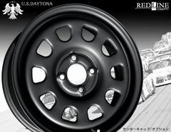 U.S.Daytona　15x5.5J OFF+40 PCD100　軽四カスタム/チューニングサイズ　Hankook 165/45R15 タイヤ付4本セット