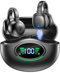 新世代新時流のOWSイヤホンが登場！！2024年の最高傑作！指向性空気伝導技術と超強技術を組み合わせたイヤーカフ イヤホンです