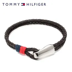 2024年最新】トミーヒルフィガー ブレスレット レザー メンズ TOMMY