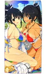 【中古】雑貨 [単品] 飛鳥＆焔 八重樫南氏描きおろしマイクロファイバーバスタオル 「PS4ソフト 閃乱忍忍忍者大戦ネプテューヌ -少女達の響艶- ねぷねぷシノビ萌絵箱 アニメイト限定セット＆アニメイトオンライン超限定セット」 同梱特典