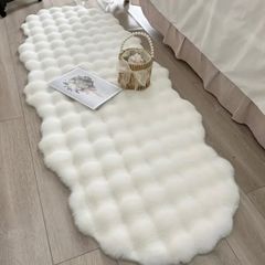 4色】ラグマット ふわふわ ロング 60×160cm 韓国風 - メルカリ
