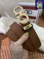 Ferragamo フェラガモ メンズ 真皮ベルト01-1