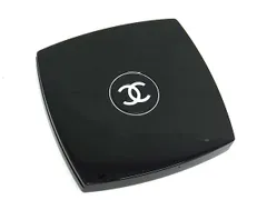 ■極美品■ CHANEL シャネル ココマーク ミロワール ドゥーブル ファセット 折り畳み コンパクトミラー 拡大鏡 ブラック系 DK1926