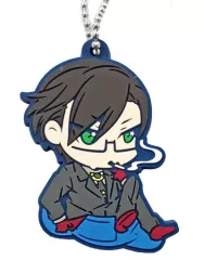 【中古】キーホルダー・マスコット(キャラクター) 入間銃兎 「ヒプノシスマイク -Division Rap Battle- キャラばんちょうこうラバーマスコット」