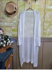 城 ロング カーディガン