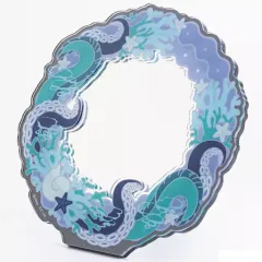 【中古】雑貨 オクタヴィネル寮 アクリルスタンドミラー 「ディズニー ツイステッドワンダーランド」