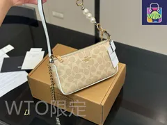 【今日WTO】Coach コーチ ノリタ19マージャンバッグシリーズ 長めの肩帯を自作可能で使い勝手が良い-WTO輸入2-KF38