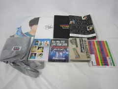  中古品 Kis-My-Ft2 玉森裕太 のみ 2018 Yummy!! you&me 2016 I SCREAM 他 うちわ トートバッグ パンフレット Blu-ray DVD CD グッズセット