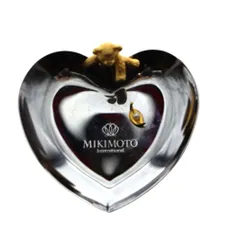 MIKIMOTO ハート型アクセサリーケース MIKIMOTO - MIKIMOTO ハート型 アクセサリートレーの通販 by