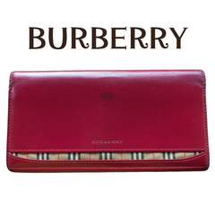 【Burberry】 バーバリー 長財布 【中古】