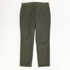 EMPORIOARMANI アルマーニ ブラック コットンスラックス italy EMPORIO ARMANI (エンポリオアルマーニ) - スラックス【サカゼン