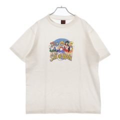 VINTAGE (ヴィンテージ) 90s VINTAGE 1998年 Sailor Moon FASHION VICTIM セーラームーン アニメプリント半袖Tシャツ カットソー ホワイト