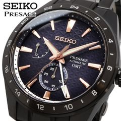 新品 未使用 時計 SEIKO 腕時計 セイコー 【日本製 Made in Japan】 PRESAGE プレザージュ シャープエッジシリーズ 曙 あけぼの 世界限定 2000本 GMT 自動巻き メンズ SPB361J1 [並行輸入品]