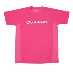 phiten(ファイテン)RAKUシャツSPORTS(SMOOTHDRY)半袖ロゴ