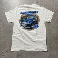 古着 半袖Tシャツ 車 ホワイト M【ST184】