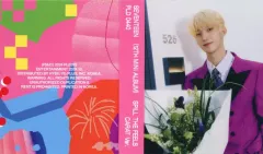 【中古】フォトフレーム・アルバム [単品] ドギョム(SEVENTEEN) ハードカバーバインダー 「CD SPILL THE FEELS CARAT Ver.」 封入特典