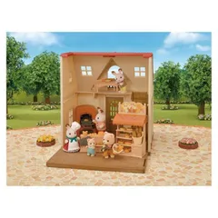 O シルバニアファミリー ﾐ‐88 こんがりオーブン！はじめてのパン屋さんセット  家具  エポック社 エポック シルバニア 3歳 女の子 男の子 ドール 人形 ギフト 誕生日 クリスマス プレゼント 子供 おしゃれ 大人