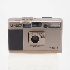 ミノルタ　tc-1 minolta シルバー　ジャンク品 中古】MINOLTA ミノルタ TC-1 コンパクトフィルムカメラ | 中古