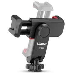 【新着商品】新版 Ulanzi カメラスマホモニターマウント 360°回転 角度調整 スマホホルダー アクセサリーシュー付き 垂直ブラケット 1/4ネジ スマートフォン三脚 iPhone/Android/カメラ/一眼レフ/ミラーレス/a7iii/ZV-E10/
