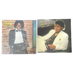 【LP 2枚まとめ売り】マイケルジャクソン Michael Jackson / OFF THE WALL 30-3P-273 /  thriller QE 38112 / レコード 中古 アナログ盤