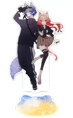 【中古】アクリルスタンド・アクリルパネル 【バーチャルYoutuber】こやぴゃ警察BIGアクリルスタンド 獅子堂あかり＆小柳ロウ COMIC CITY SPARK19/らにぽめをぉん。