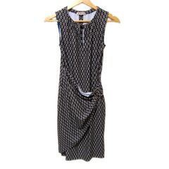 Regina Romantico(レジィーナロマンティコ) ワンピース サイズ36 S レディース美品  - 黒×アイボリー ノースリーブ/ロング