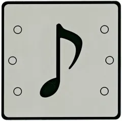 【中古】雑貨 音符マーク(大蛇丸額当て) ラバーコレクション 「一番くじONLINE NARUTO-ナルト- 疾風伝 伝説の三忍」 G賞