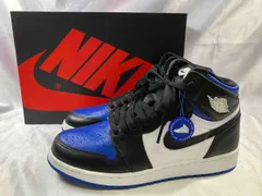 【鑑定済み】 NIKE AIR JORDAN 1 RETRO HIGH OG GS スニーカー ナイキ エアジョーダン レトロ ハイ 575441-041 ROYALTOE 24.0cm レディース