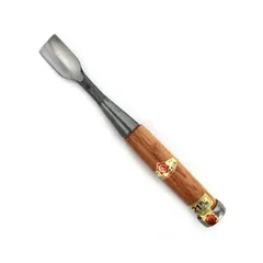 未使用道刃物木彫りのみ三角スクイ18mm
