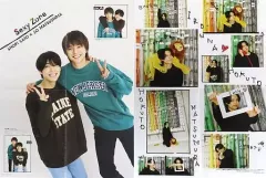 【中古】ポスター 両面BIGピンナップポスター(四つ折) 佐藤勝利＆松島聡(Sexy Zone)/松村北斗(SixTONES) Wink Up 2022年5月号 綴じ込み付録