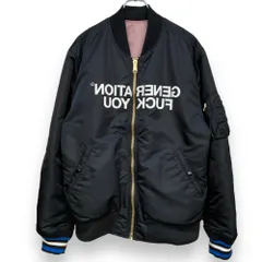 SUPREME × UNDERCOVER 16AW Reversible MA-1 リバーシブル ジャケット Lサイズのサムネイル