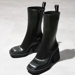 Chloe　レインブーツ　長靴　黒　ブラック　レディース　クロエ　厚底　25 楽天市場】クロエ Chloe レインブーツ ブラック レディース