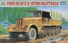 【中古】プラモデル 1/72 FAMO SD.KFZ.9/18 TON HALFTRACK [07203]