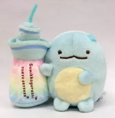 【中古】ぬいぐるみ とかげ(東京スカイツリー/グラデーション) てのりぬいぐるみ すみっコぐらしコレクション 「すみっコぐらし」 すみっコぐらしショップ限定