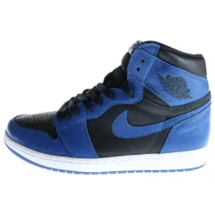 NIKE (ナイキ) AIR JORDAN 1 RETRO HIGH OG DARK MARINA BLUE 555088-404 エアジョーダン1 レトロ ダークマリーナブルー ハイカットスニーカー ブラック/ブルー US9.5/27.5cm