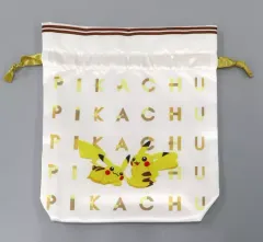 【中古】雑貨 ピカチュウ 巾着ポーチ ポーチコレクション 「ポケットモンスター ブリリアントダイヤモンド・シャイニングパール 発売記念くじ」 F賞
