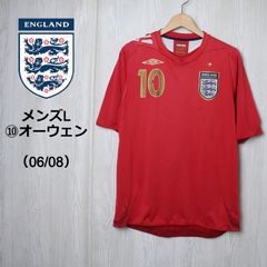 サッカー　イングランド代表　オーウェン　 ユニフォーム アンブロ　Mサイズ サッカー イングランド代表 オーウェン ユニフォーム アンブロ M