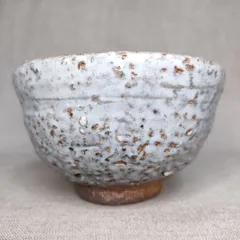 古美術柳　古唐津 中ノ原窯 斑釉小服茶碗 銘 月兎 江戸期 C0094767 瀬戸唐津茶碗＿銘蝉 - 東京国立博物館 画像検索