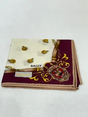 【値下げ】未使用☆BALLY バリー ハンカチ ブラウン