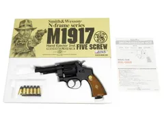 タナカ　S&W M1917 5.5㌅　未発火モデルガンSPG規格適合品 楽天市場】タナカワークス S&W M1917 cal.45 U.S. Military HW