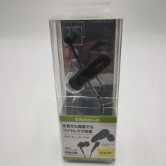 エレコム Bluetooth ワイヤレスステレオヘッドセット LBT-HPS03BK ブラック