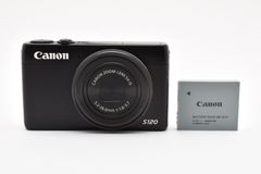 ★良品★キヤノン Canon PowerShot S120 ブラック★ LL99#4772