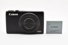 【極美品】 キヤノン Canon PowerShot S120 ブラック Canon PowerShot S120 ブラック デジタルカメラ