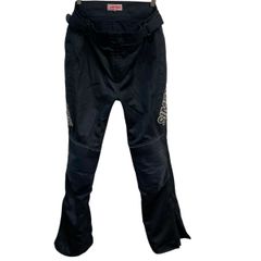 【即決】 SIMPSON シンプソン メッシュライダースパンツ　LLサイズ　ブラック系　黒系 14632-80