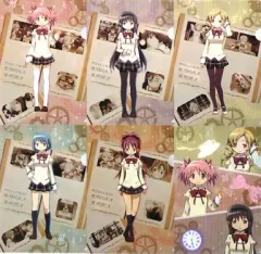 【中古】クリアファイル Aセット(制服) A4クリアファイル6枚セット 「劇場版 魔法少女まどか☆マギカ [新編]叛逆の物語」 2014年 セガ＆AGスクエア 遊んで+もらえるまどか☆マギカキャンペーン品